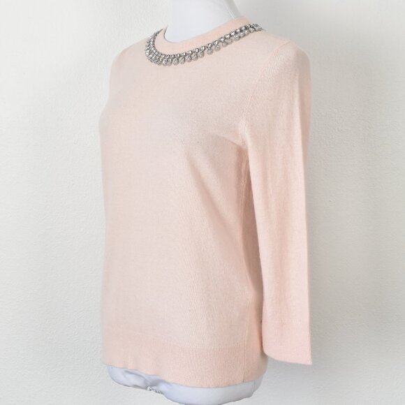 Kate Spade Embellished Necklace Sweater - M - Picture 3 of 10